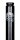 Black Artline Glasbong 18,8er - Zylinder Skull/Totenkopf - H 42 cm D 50 mm - Schwarz