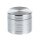 Metallgrinder "Ripped" Pollinator/Sieb H 33 mm D 35 mm - Silber