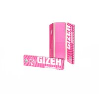 GIZEH Pink Edition - King Size Slim - 34 Blättchen + 34 Filtertips