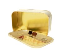 RAW Munchies Box mit Rolling Tray - RAW Classic (Braun) - Small