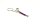 Metallpfeife "Key chain pipe" L 6,5 cm - versch. Farben