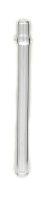 Ziehrohr aus Glas "Olive" D 4 mm L 90 mm - klar