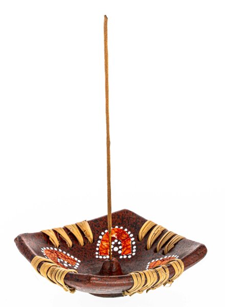 Räucherstäbchenhalter / Schale "Lombok Cukli" D 10 cm