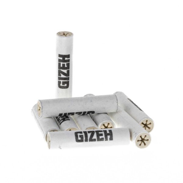 Gizeh Aktivkohlefilter 8 mm - 10stk.