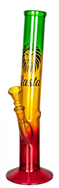 Rasta Glasbong > 14,5er H 33 cm D 40 mm Knick