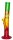 Rasta Glasbong > 14,5er H 33 cm D 40 mm Knick