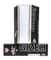 GIZEH Extra Fine - King Size Slim - 34 Blättchen + 34 Filtertips