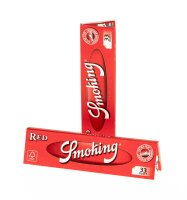 Smoking Red - King Size - 33 Blättchen