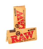 RAW Classic - unbleached - King Size Supreme - ungefaltet - 40 Blättchen