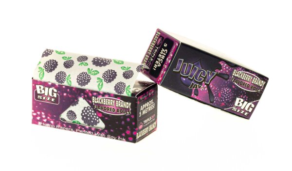 Juicy Jays Rolls - King Size - Blackberry Brandy - 5 Meter