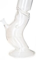 GIANT Glasbong 18,8er - Bolt - H 54 cm D 75 mm WS 5 mm - Zylinder + Knick - ICE