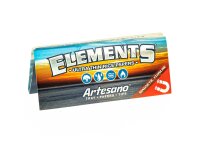 Elements Aficionado - King Size Slim - 33 Blättchen + 33 Filtertips + Tray