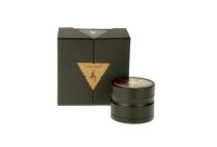 Thorinder Mini - Pollinator/Sieb Grinder H 42 mm D 50 mm - Farbe: Schwarz/Orange