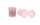 Kunststoffdose mit Pop Up Deckel - 20ml D 32 mm H 36 mm - Pink