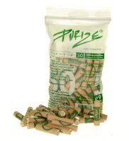 Purize Aktivkohlefilter - Regular - 9 mm - 50 Stk. - Organic (Braun)