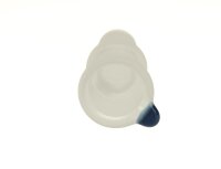Bam Bam Bhole - Glaskopf 18,8er - Sandgestrahlt mit blauem Rollstopper