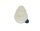 Bam Bam Bhole - Glaskopf 18,8er - Sandgestrahlt mit blauem Rollstopper