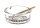 Glasaschenbecher "Bulldog" D 10 cm
