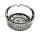 Glasaschenbecher "Bulldog" D 10 cm