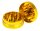 Black Leaf Alugrinder D 50 mm Farbe: Gold