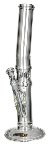 G-Spot Glasbong "Eiszylinder" ohne Panzerschliff H 40 cm D 50 mm