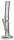 G-Spot Glasbong "Eiszylinder" ohne Panzerschliff H 40 cm D 50 mm