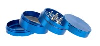 Pollinator Alugrinder "Coloured" 4 tlg. H 40 mm D 50 mm - Blau
