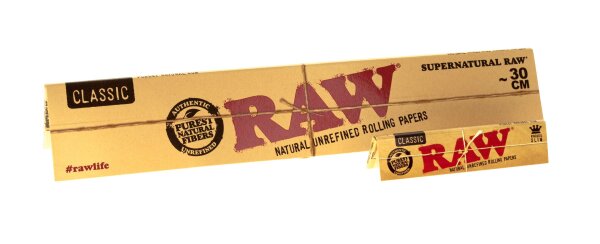 RAW Classic Supernatural - L 28 cm - 20 Blättchen