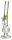 G-Spot Glasbong "WEEDMAN Wave Eis" mit Panzerschliff H 40 cm D 50 mm