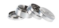 Edelstahlgrinder Pollinator D 38 mm H 32 mm "Steely Dan" inkl. Tasche