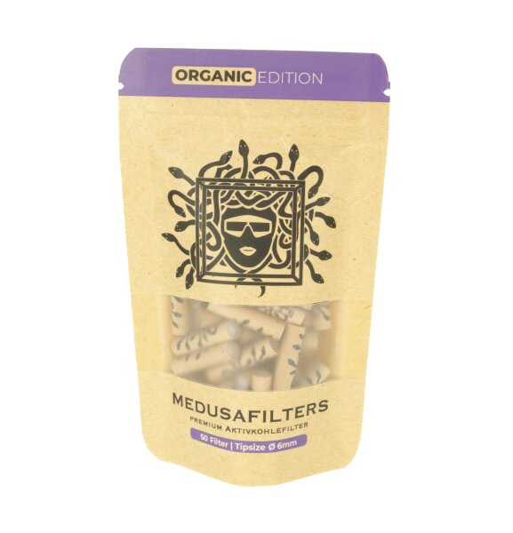 Medusa Aktivkohlefilter - 50 Stk.- Braun
