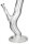 G-Spot Glasbong "Durchhänger" ohne Panzerschliff H 40 cm D 50 mm