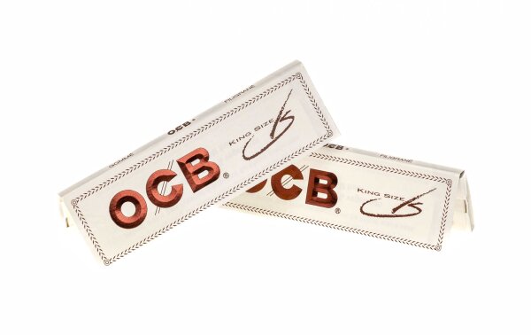 OCB Weiß Extra Long (die Kürzeren) King Size - 32 Blättchen