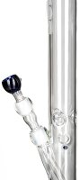 Boost Glasbong 18,8er - Cane Color - H 49 cm D 50 mm WS 5 mm - Blau/Klar - ICE