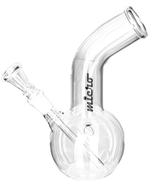 Micro Glasbong Bowl+Knick H 18 cm D 36 mm 14,5er