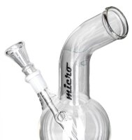 Micro Glasbong Bowl+Knick H 18 cm D 36 mm 14,5er