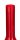 Acrylbong dunkel Rot "Bowl" ohne Standfuß H 32 cm D 4,0 cm