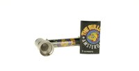 Purpfeife Metall L 7 cm Bulldog Amsterdam ink. 5 Siebe