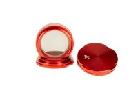 Black Leaf Alugrinder Pollinator / Sieb "New Edge" D 50 mm H 40 mm Farbe: Rot