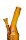 Glasbong "Beer Bottle / Bierflasche" 14,5er - H 26 cm