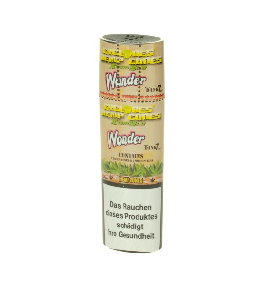 Cyclones Blunt Xtra Slo - Hemp Wonder - 2x Hanfblunt (Beerenmix)