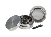 Edelstahlgrinder Pollinator 4tlg. D 39 mm inkl. Samtbeutel