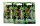 Metall Purpfeife - Regenbogen L 7,2 cm - Blister ink. 5 Siebe