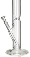 G-Spot Glasbong "Zylinder Eis" ohne Panzerschliff H 75 cm D 58 mm