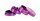 Black Leaf Pollinatorgrinder - 4tlg. D 40 mm H 35 mm - Violett