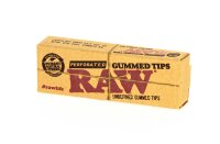 RAW Gummed Filtertips perforiert - 33 FilterTips je Heft