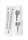 Thermometerversteck / Thermometer mit C° und F° Anzeige