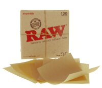 RAW Pergamentpapier 100 Stück 80x80 mm