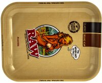 RAW Rolling Tray "RAW Girl" 34x27,5 cm - Medium