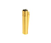 Clipper Feuerzeug aus Metall - Gold